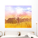 Free Happy Woman Enjoying Nature. Beauty Girl Outdoor. Wall Mural