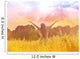 Free Happy Woman Enjoying Nature. Beauty Girl Outdoor. Wall Mural