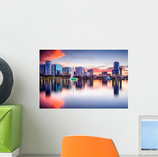 Orlando, Florida, USA Skyline Wall Mural