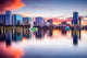 Orlando, Florida, USA Skyline Wall Decal