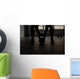 crossfit - kettlebell training backlit Wall Mural