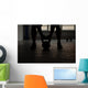 crossfit - kettlebell training backlit Wall Mural