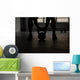 crossfit - kettlebell training backlit Wall Mural