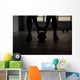 crossfit - kettlebell training backlit Wall Mural