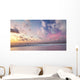 Sky background on sunset. Wall Mural