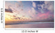 Sky background on sunset. Wall Mural