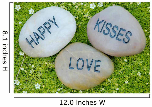 Word Stone Wall Decal