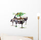 Musical Piano Growth Wall Decal