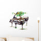 Musical Piano Growth Wall Decal