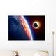 Sun eclipse Wall Mural