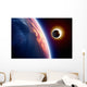 Sun eclipse Wall Mural