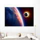 Sun eclipse Wall Mural