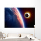 Sun eclipse Wall Mural