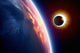 Sun Eclipse Wall Decal