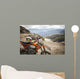 Dirty Enduro Motorcycle Motocross Helmet On Road Wall Decal