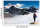view of Everest from Gokyo with tourist Wall Mural