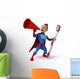 Clean Teeth Superhero Wall Decal