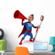 Clean Teeth Superhero Wall Decal