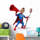 Clean Teeth Superhero Wall Decal