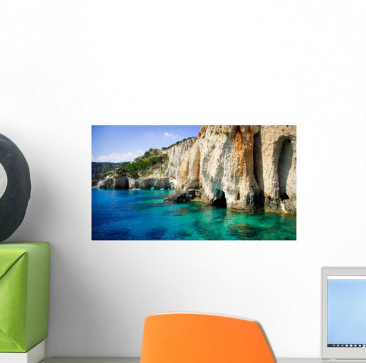 Blue Caves Zakynthos Island Wall Decal