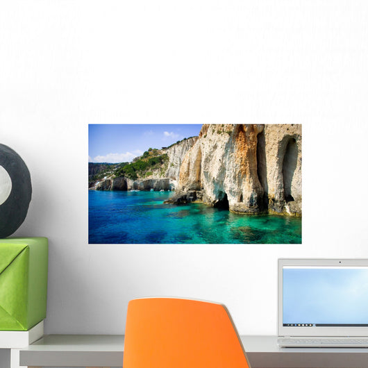 Blue Caves Zakynthos Island Wall Decal