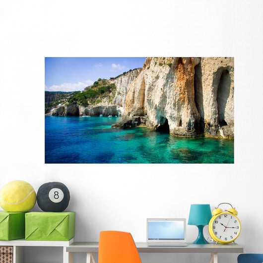 Blue Caves Zakynthos Island Wall Decal