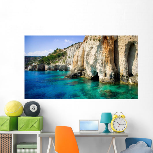 Blue Caves Zakynthos Island Wall Decal