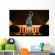 Bavaria Vor Ruhmeshalle Auf Theresienwiese In M&uuml;nchen Bei Nacht Wall Decal