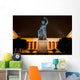 Bavaria Vor Ruhmeshalle Auf Theresienwiese In M&uuml;nchen Bei Nacht Wall Decal