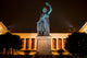 Bavaria Vor Ruhmeshalle Auf Theresienwiese In M&uuml;nchen Bei Nacht Wall Decal