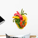 Anatomical Heart Food Wall Decal