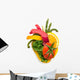 Anatomical Heart Food Wall Decal