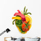 Anatomical Heart Food Wall Decal