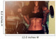 Fitness Woman with Dumbbells Wall Decal