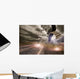 Tornado disaster concept Wall Mural