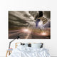 Tornado disaster concept Wall Mural