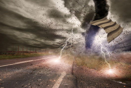 Tornado Disaster Concept Wall Decal