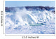 Ice build-up of Niagara Falls, winter of 2015 Wall Mural