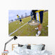Lacrosse allenamento Wall Mural