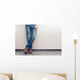 Man's legs Wall Mural