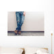 Man's legs Wall Mural