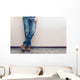 Man's legs Wall Mural