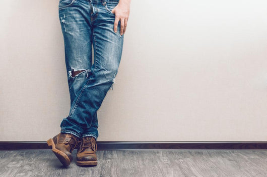 Man's Legs Wall Decal