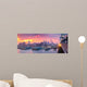Philadelphia hazy sunset Wall Mural