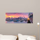 Philadelphia hazy sunset Wall Mural