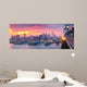 Philadelphia hazy sunset Wall Mural