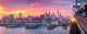 Philadelphia Hazy Sunset Wall Decal