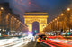 Champs Elysees And Arc De Triumph, Paris Wall Decal
