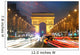 Champs elysees and Arc de Triumph, Paris Wall Mural
