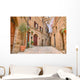 picturesque corner in Volterra, Tuscany, Italy Wall Mural